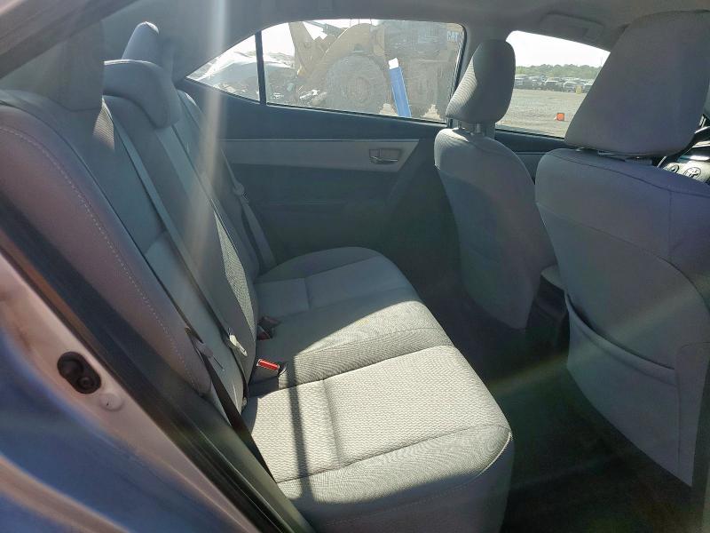 2T1BURHE4EC139501 - 2014 TOYOTA COROLLA L SILVER photo 10