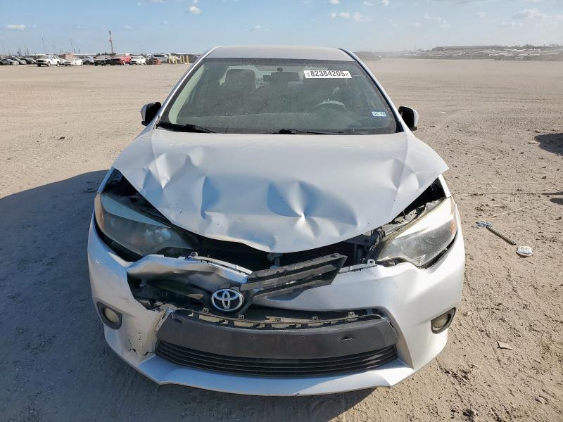 2T1BURHE4EC139501 - 2014 TOYOTA COROLLA L SILVER photo 5