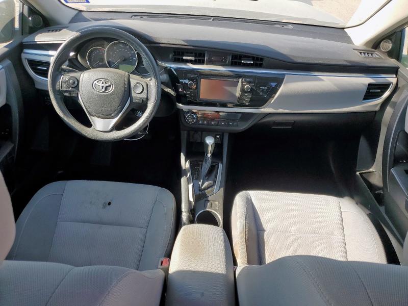 2T1BURHE4EC139501 - 2014 TOYOTA COROLLA L SILVER photo 8