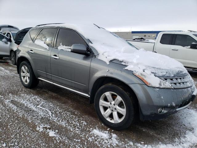 JN8AZ08W66W517154 - 2006 NISSAN MURANO SL GRAY photo 4