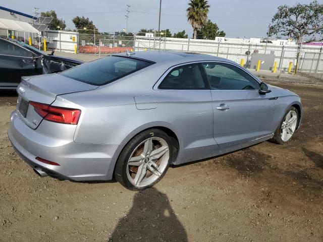 WAUTNAF5XJA001723 - 2018 AUDI A5 PREMIUM PLUS S-LINE SILVER photo 3