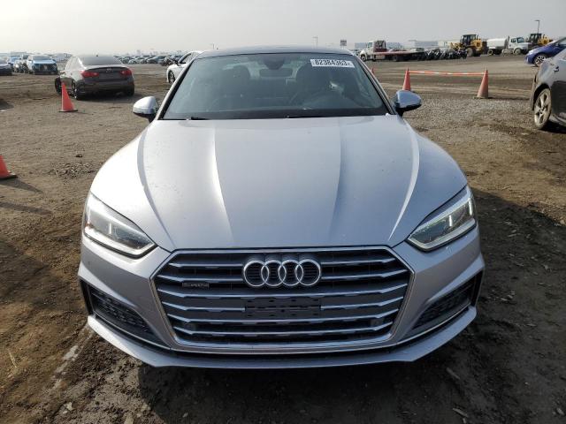 WAUTNAF5XJA001723 - 2018 AUDI A5 PREMIUM PLUS S-LINE SILVER photo 5