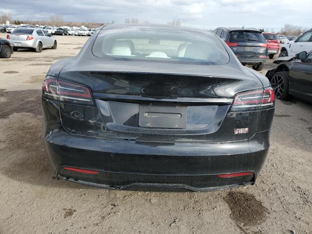 5YJSA1E56NF479033 - 2022 TESLA MODEL S BLACK photo 6