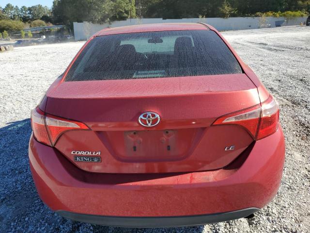 5YFBURHE8HP717040 - 2017 TOYOTA COROLLA L 红色 照片 6