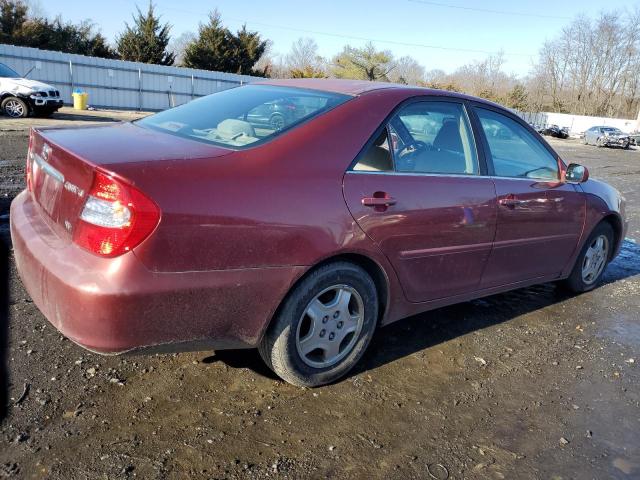 4T1BF32K63U060493 - 2003 TOYOTA CAMRY LE RED photo 3