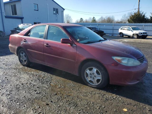 4T1BF32K63U060493 - 2003 TOYOTA CAMRY LE RED photo 4