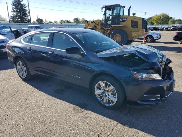 2G11Z5SAXG9202057 - 2016 CHEVROLET IMPALA LS BLUE photo 4