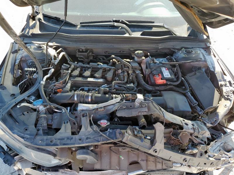 1HGCV1F34KA004136 - 2019 HONDA ACCORD SPORT ნაცრისფერი ფოტო 11