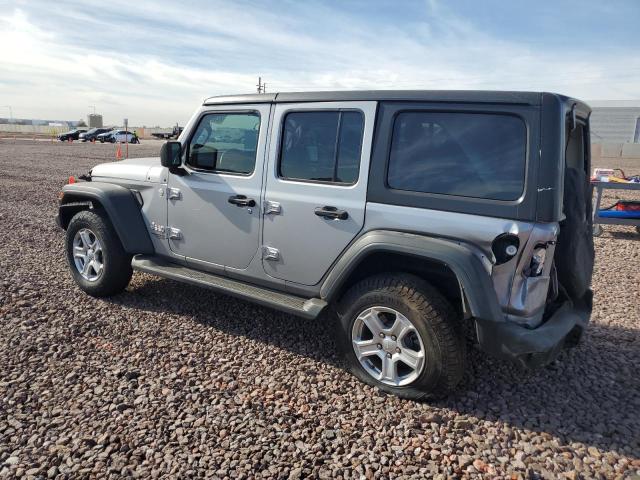 1C4HJXDG0KW578552 - 2019 JEEP WRANGLER U SPORT SILVER photo 2