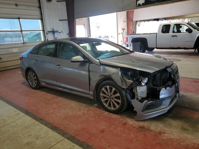 5NPE34AF3GH423482 - 2016 HYUNDAI SONATA SPORT SILVER photo 4