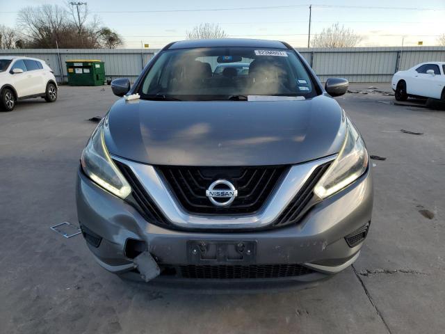 5N1AZ2MG5JN136718 - 2018 NISSAN MURANO S GRAY photo 5