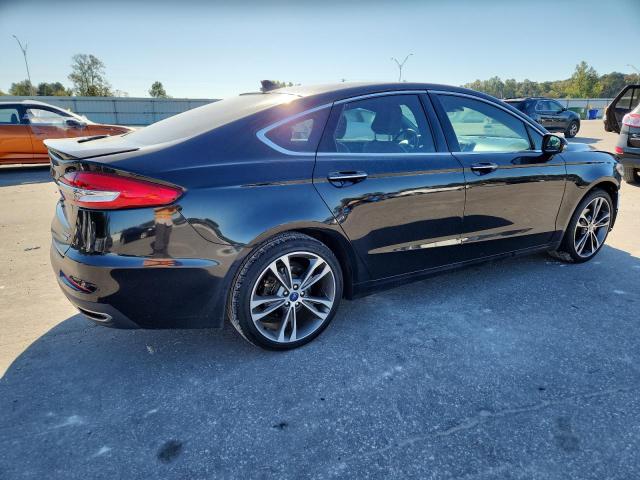 3FA6P0K91LR137315 - 2020 FORD FUSION TITANIUM BLACK photo 3