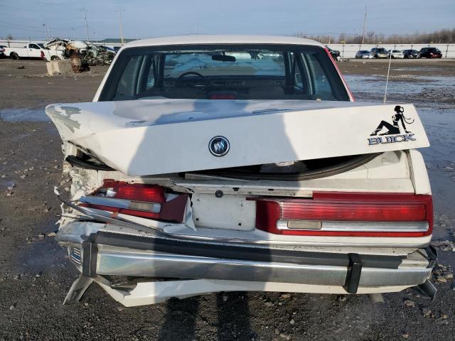 1G4HP54C7MH451719 - 1991 BUICK LESABRE CUSTOM WHITE photo 6