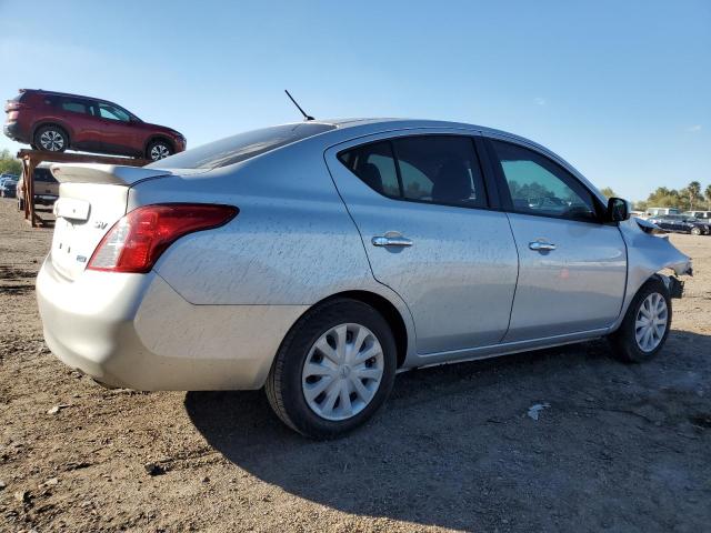 3N1CN7AP3EL869434 - 2014 NISSAN VERSA S SILVER photo 3