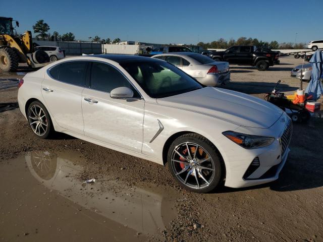 KMTG74LE5LU053428 - 2020 GENESIS G70 ELITE WHITE photo 4