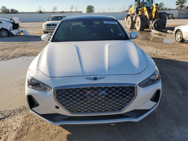 KMTG74LE5LU053428 - 2020 GENESIS G70 ELITE WHITE photo 5