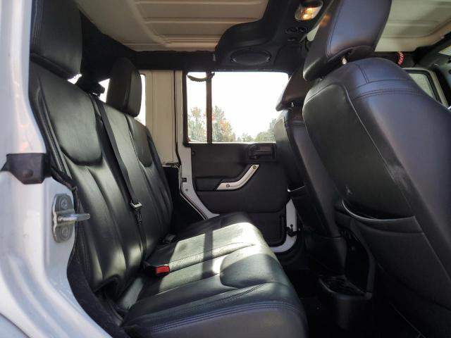 1C4BJWEGXEL273242 - 2014 JEEP WRANGLER U SAHARA WHITE photo 11