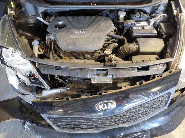 KNADM4A37F6520639 - 2015 KIA RIO LX BLACK photo 11