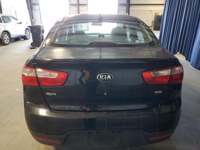 KNADM4A37F6520639 - 2015 KIA RIO LX BLACK photo 6