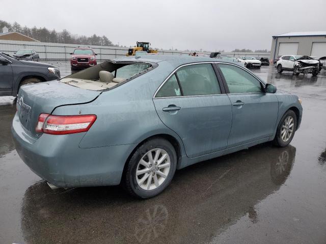 4T4BF3EK1BR105047 - 2011 TOYOTA CAMRY BASE BLUE photo 3