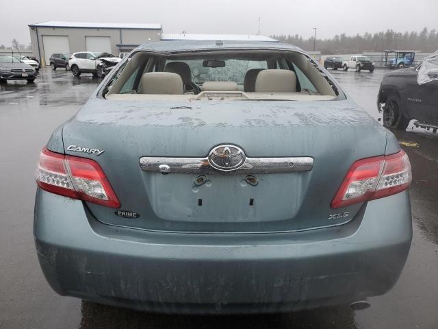 4T4BF3EK1BR105047 - 2011 TOYOTA CAMRY BASE BLUE photo 6