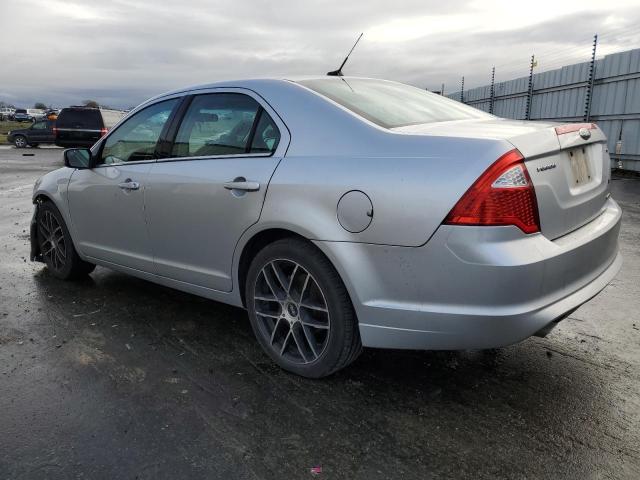 3FAHP0HG1CR274270 - 2012 FORD FUSION SE SILVER photo 2