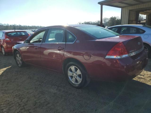 2G1WT55K069199597 - 2006 CHEVROLET IMPALA LT BURGUNDY photo 2