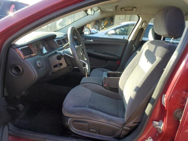 2G1WT55K069199597 - 2006 CHEVROLET IMPALA LT BURGUNDY photo 7