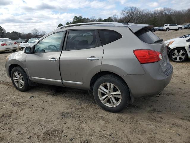 JN8AS5MT7DW002254 - 2013 NISSAN ROGUE S GRAY photo 2