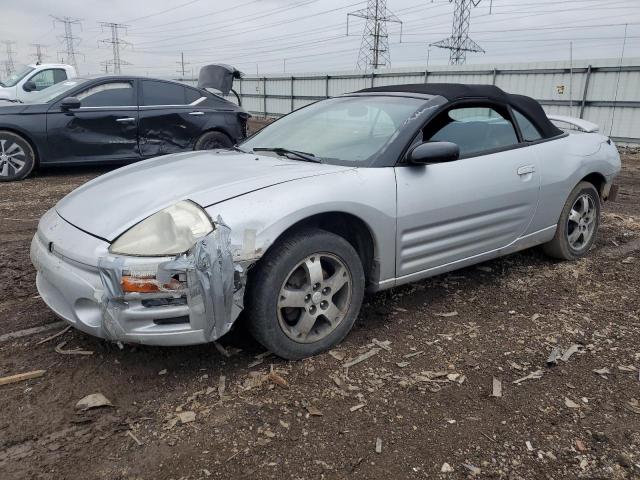 4A3AE45G24E111447 - 2004 MITSUBISHI ECLIPSE SPYDER GS SILVER photo 1