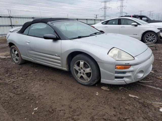 4A3AE45G24E111447 - 2004 MITSUBISHI ECLIPSE SPYDER GS SILVER photo 4