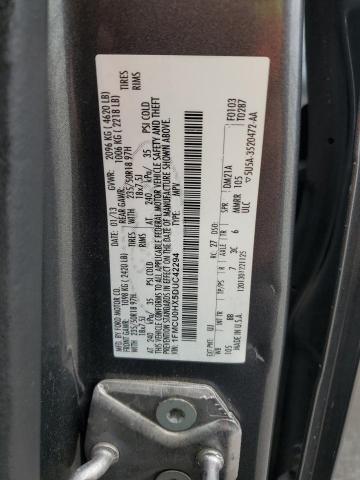 1FMCU0HX5DUC42294 - 2013 FORD ESCAPE SEL GRAY photo 13
