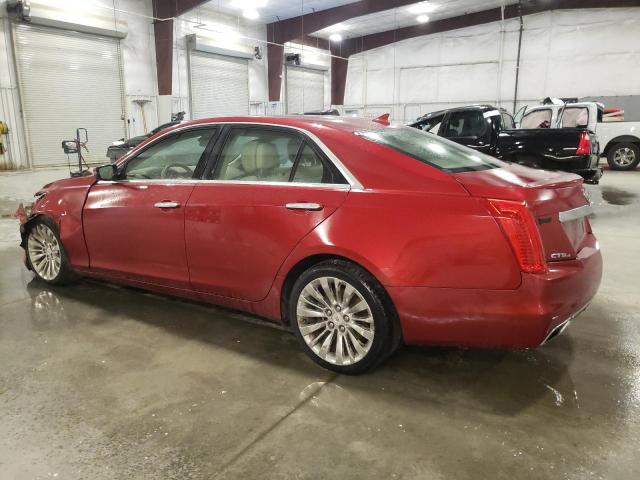 1G6AX5S39E0161235 - 2014 CADILLAC CTS LUXURY COLLECTION წითელი ფოტო 2