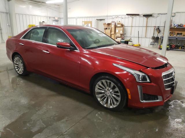 1G6AX5S39E0161235 - 2014 CADILLAC CTS LUXURY COLLECTION წითელი ფოტო 4