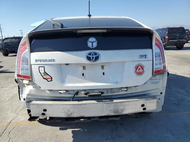 JTDKN3DU0D5661643 - 2013 TOYOTA PRIUS Weiß Foto 6