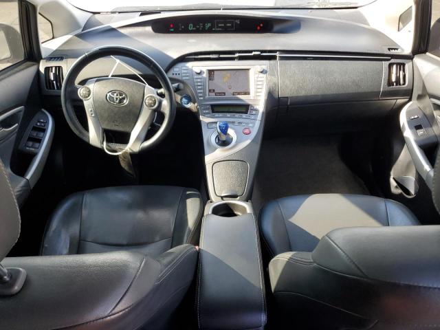 JTDKN3DU0D5661643 - 2013 TOYOTA PRIUS Weiß Foto 8