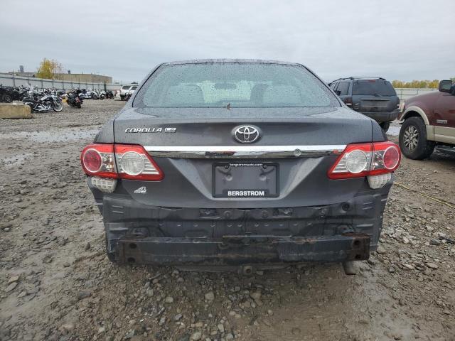 5YFBU4EE7CP012228 - 2012 TOYOTA COROLLA BASE Gris foto 6