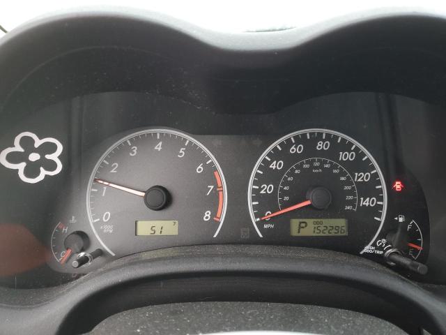 5YFBU4EE7CP012228 - 2012 TOYOTA COROLLA BASE Gris foto 9