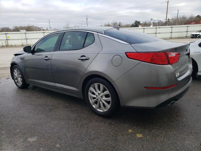 5XXGN4A74EG276898 - 2014 KIA OPTIMA EX GRAY photo 2