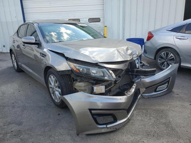 5XXGN4A74EG276898 - 2014 KIA OPTIMA EX GRAY photo 4