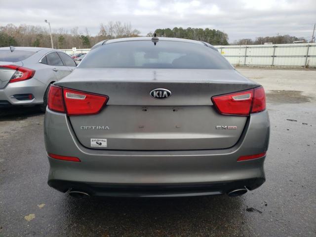 5XXGN4A74EG276898 - 2014 KIA OPTIMA EX GRAY photo 6