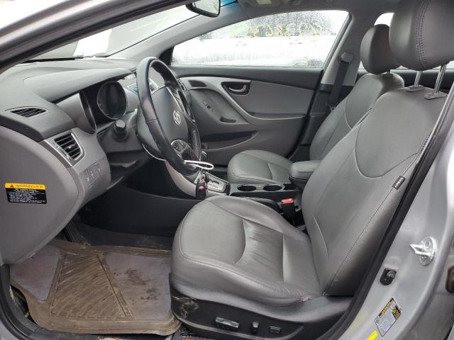 5NPDH4AE7DH448899 - 2013 HYUNDAI ELANTRA GLS SILVER photo 7