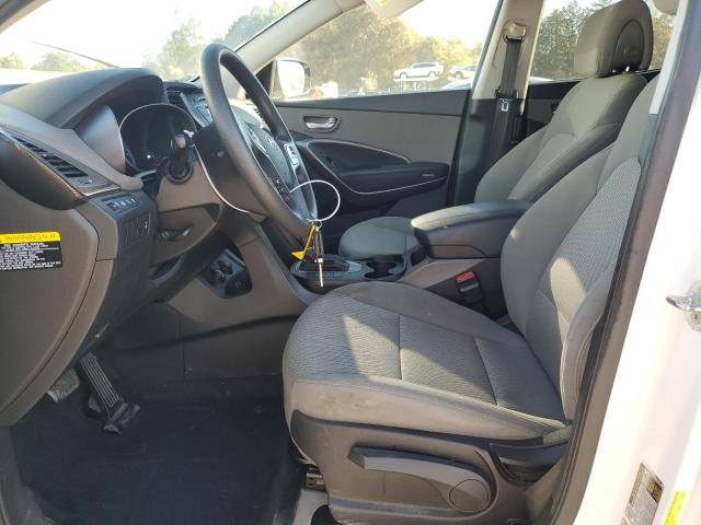 5NMZTDLB2JH106048 - 2018 HYUNDAI SANTA FE S WHITE photo 7