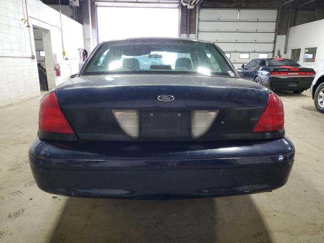 2FAHP71W14X170469 - 2004 FORD CROWN VICT POLICE INTERCEPTOR BLUE photo 6