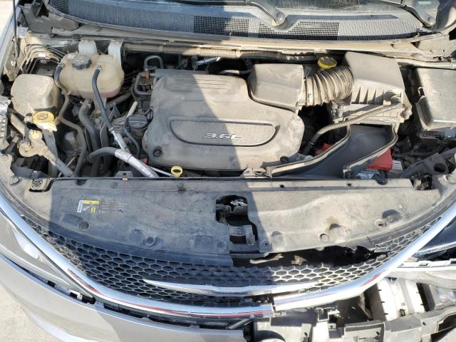 2C4RC1BG6HR803038 - 2017 CHRYSLER PACIFICA TOURING L SILVER photo 11