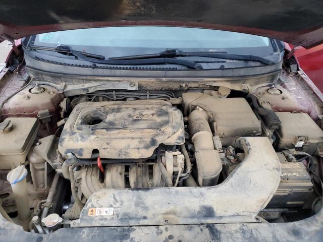 5NPE24AF3GH374626 - 2016 HYUNDAI SONATA SE BURGUNDY photo 11