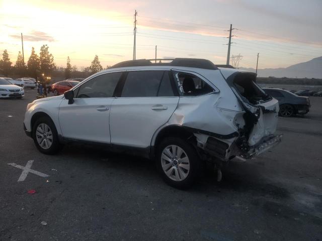 4S4BSAAC1H3274217 - 2017 SUBARU OUTBACK 2.5I WHITE photo 2