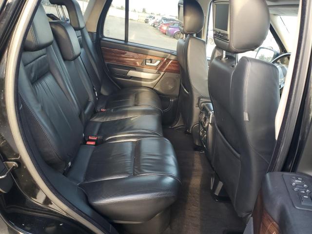 SALSK25458A121731 - 2008 LAND ROVER RANGE ROVE HSE BLACK photo 10
