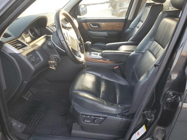 SALSK25458A121731 - 2008 LAND ROVER RANGE ROVE HSE BLACK photo 7