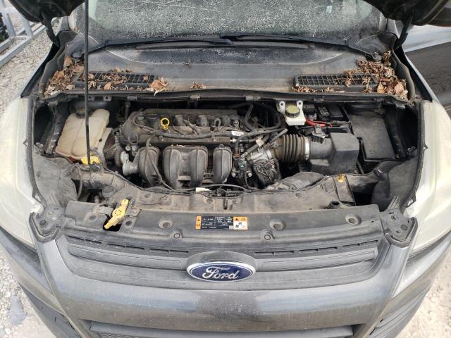 1FMCU0F70FUA04620 - 2015 FORD ESCAPE S GRAY photo 12